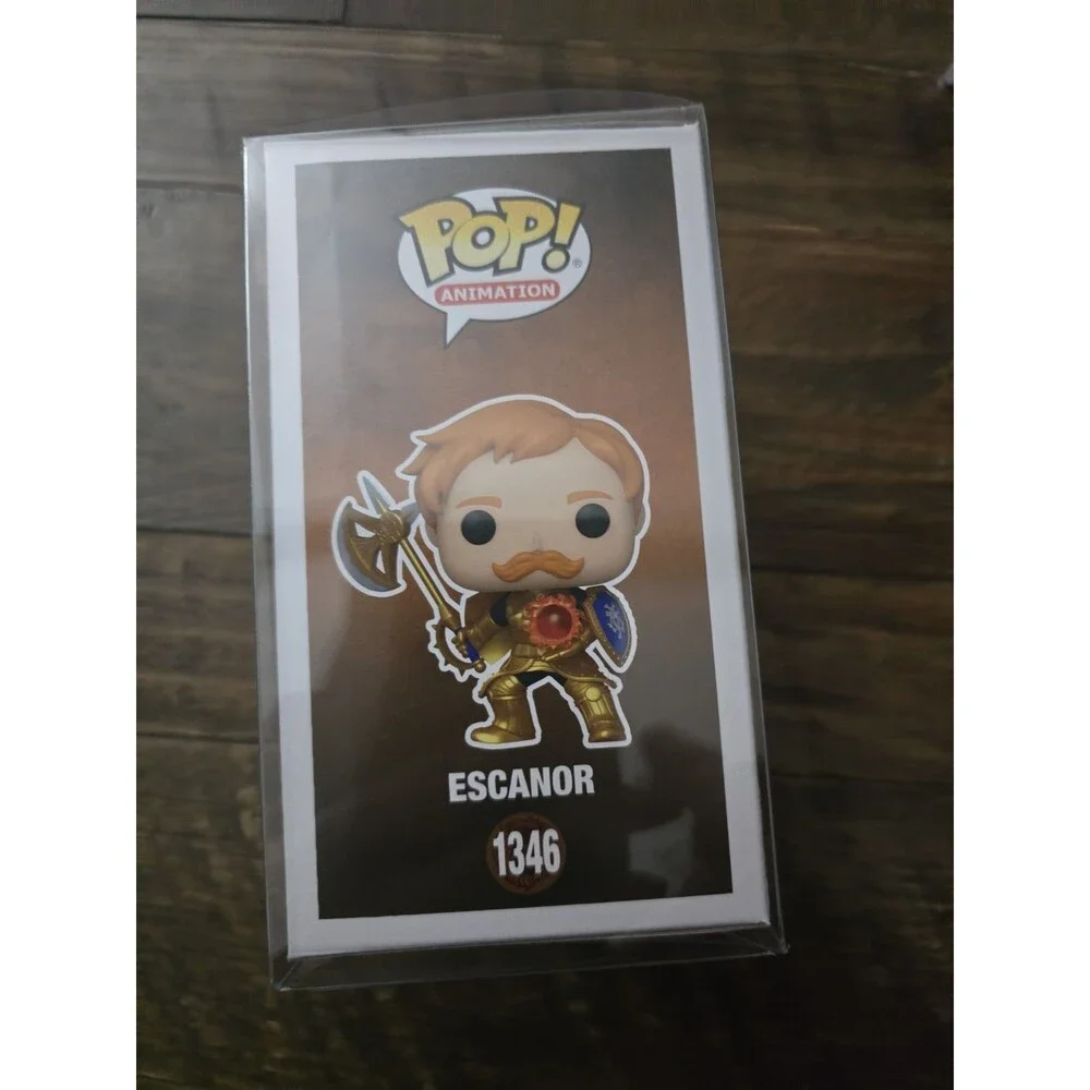 Funko Pop! Animation The Seven Deadly Sins Escanor #1346 Boxed Vinyl Figure Mint